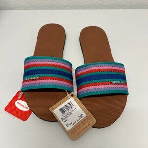 Havaianas Women's You Malta Mix Sandals - Rust 6W Multicolor Rainbow